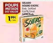 Pingo Doce Solero - gelado promoção