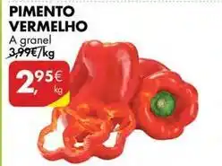 Pingo Doce A+ - pimento vermelho promoção