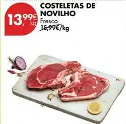 Pingo Doce Costeletas de novilho promoção