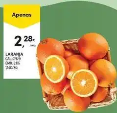Continente Bom dia Laranja promoção