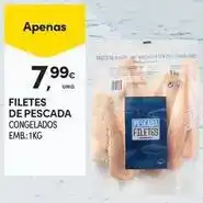 Continente Bom dia Filetes de pescada promoção