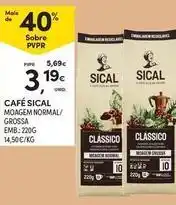 Continente Bom dia Sical - café promoção