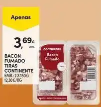 Continente Bom dia Continente - bacon fumado tiras promoção