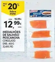 Continente Bom dia Pescanova - medalhões de salmao promoção