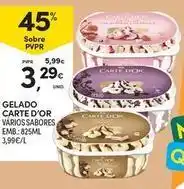 Continente Bom dia Carte d'or - gelado promoção