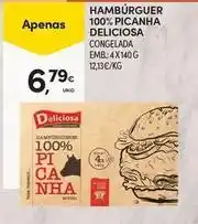 Continente Bom dia Delicious - hamburguer 100% picanha promoção