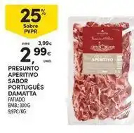 Continente Bom dia Damatta - presunto aperitivo sabor português promoção