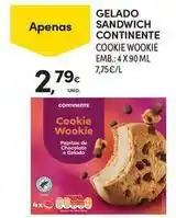 Continente Bom dia Continente - gelado sandwich promoção