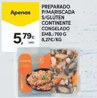 Continente Bom dia Continente - preparado p/ mariscada s/ gluten promoção