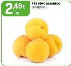 Intermarché Pêssego amarelo promoção