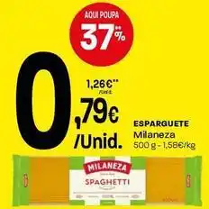 Intermarché Milaneza - esparguete promoção
