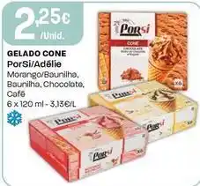 Intermarché Porsi - gelado cone promoção