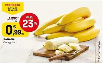Intermarché Banana promoção