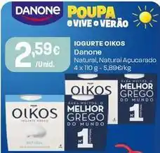 Intermarché Danone - iogurte oikos promoção
