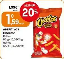 Intermarché Cheetos - aperitivos promoção