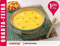 Intermarché Sopa de peixe promoção