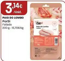 Intermarché Porsi - paio do lombo promoção