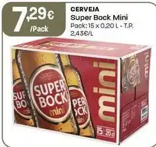 Intermarché Super bock - cerveja mini promoção
