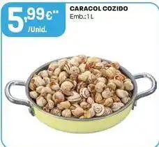 Intermarché Caracol cozido promoção