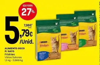 Intermarché Friskies - alimento seco p/gato promoção