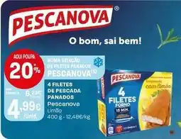Intermarché Pescanova - 4 filetes de pescada promoção
