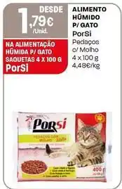 Intermarché Porsi - alimento humido p/gato promoção