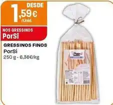 Intermarché Porsi - gressinos finos promoção