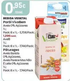 Intermarché Porsi - bebida vegetal promoção