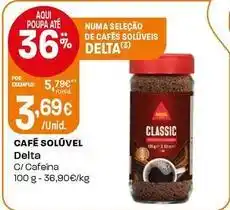 Intermarché Delta - café solúvel promoção