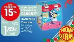 Intermarché Danonino - danone morango promoção