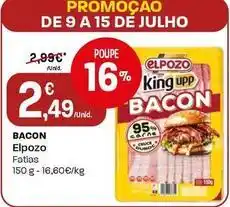 Intermarché Elpozo - bacon promoção