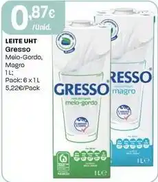Intermarché Gresso - leite uht promoção