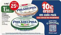 Intermarché Philadelphia - queijo p/barrar promoção