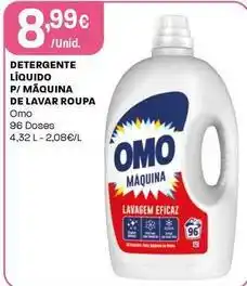 Intermarché Omo - detergente liquido p/ maquina de lavar roupa promoção