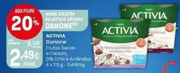 Intermarché Activia - danone frutos secos e cereals promoção