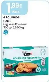 Intermarché Porsi - 6 rolinhos promoção
