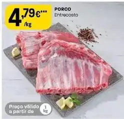 Intermarché Porco entrecosto promoção