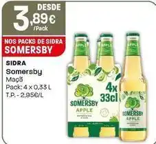 Intermarché Somersby - sidra maca promoção