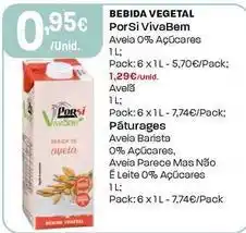Intermarché Porsi - vivabem bebida vegetal promoção