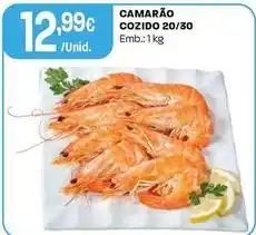 Intermarché Camarão cozido 20/30 promoção