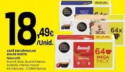 Intermarché Nescafé - cafe em capsulas dolce gusto promoção