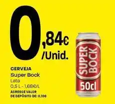 Intermarché Super bock - cerveja promoção