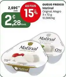 Intermarché Matinal - queijo fresco promoção