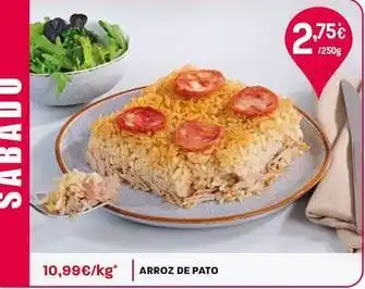 Intermarché Arroz de pato promoção