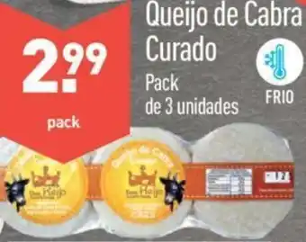 ALDI Queijo de Cabra Curado 3 unid promoção