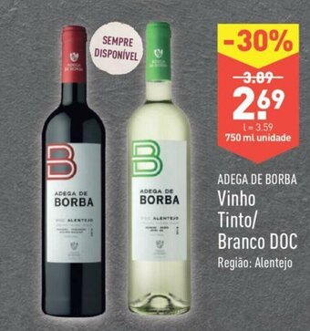 Adega de Borba Vinho Tinto/ Branco DOC 750ml