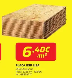 Bricomarché Placa osb lisa promoção