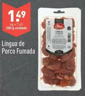 ALDI Língua de Porco Fumada 200g promoção