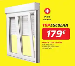 Bricomarché Janela com estore promoção