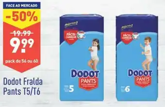 ALDI Dodot Fralda Pants T5/T6 promoção